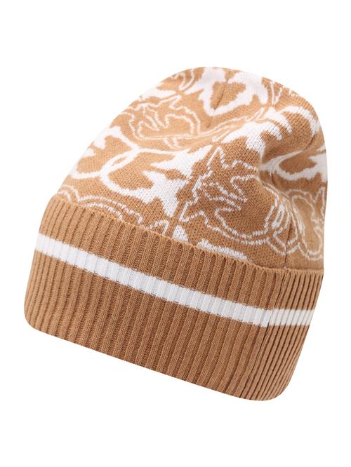 PINKO Hue 'BULGARIA'  camel / hvid