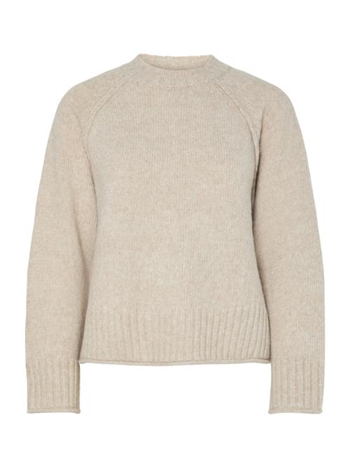 PIECES Pullover 'PCJimma'  taupe