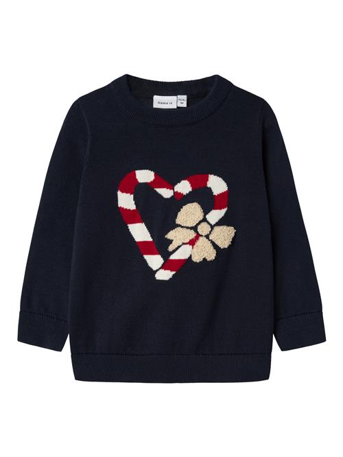 Se NAME IT Striktrøje Reamo Navy Blazer hos SmartKidz