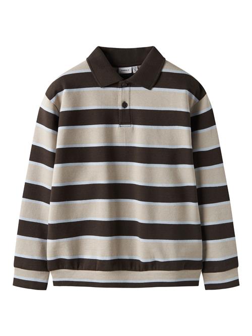 Se NAME IT Polo Sweatshirt Romeo Delicioso Island Fossil hos SmartKidz