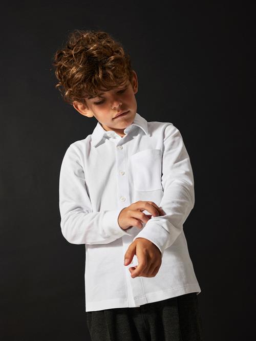 NAME IT Skjorte Ron Bright White