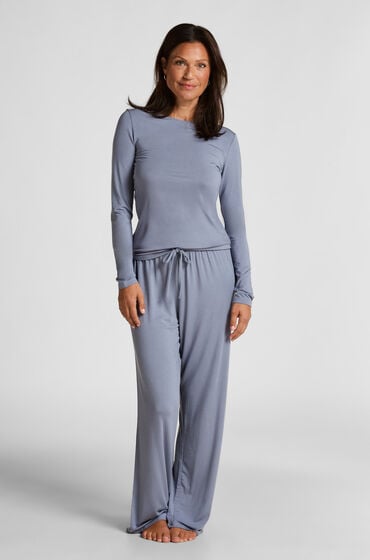 Hunkemöller Pyjamassæt blå