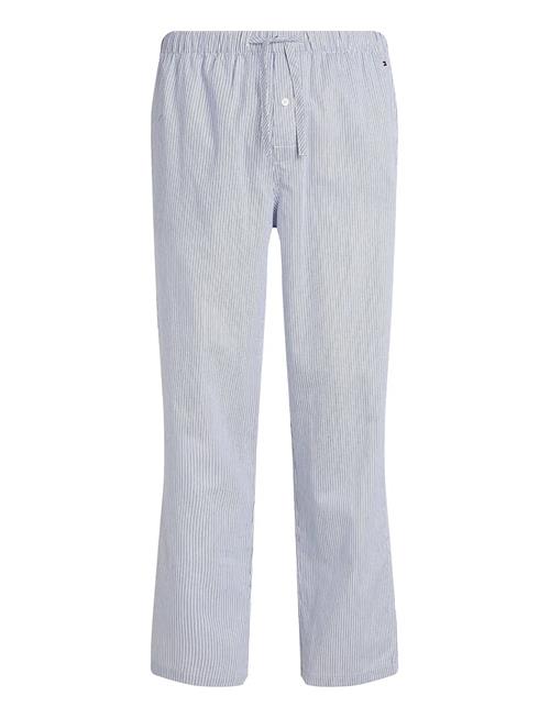 Woven Pj Pant Print Tommy Hilfiger Blue