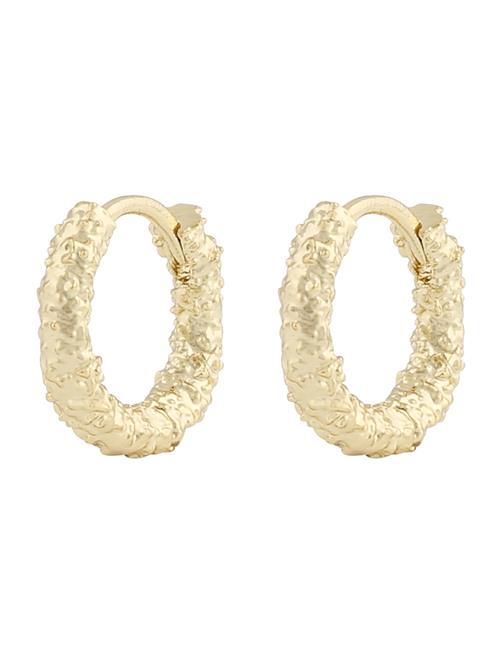 Gisele Small Ring Ear Plain G - SNÖ Of Sweden Gold