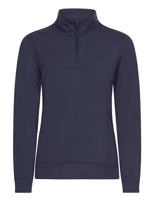W Cloudspun Isla 1/4 Zip PUMA Golf Navy
