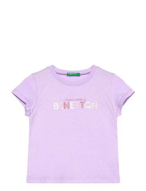 T-Shirt United Colors Of Benetton Purple