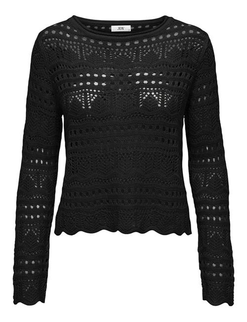 Jdysun Lay L/S Boatneck Pullov. Knt JDY Black