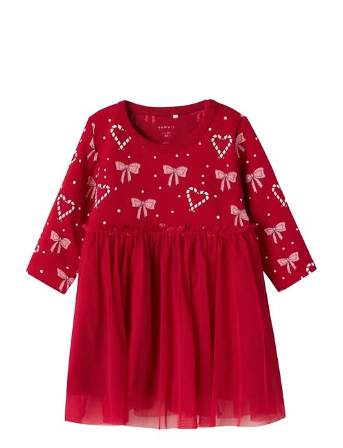 Nbfri Ls Dress Name It Red
