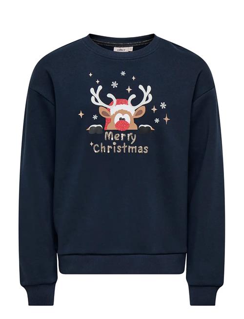 Kogyda Life Xmas L/S O-Neck Box Swt Kids Only Navy