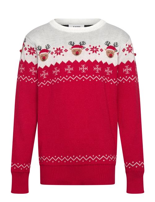 The Adorable Christmas Sweater Kids Christmas Sweats Red