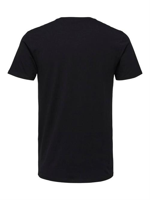SLHNEWPIMA SS O-NECK TEE B NOO
