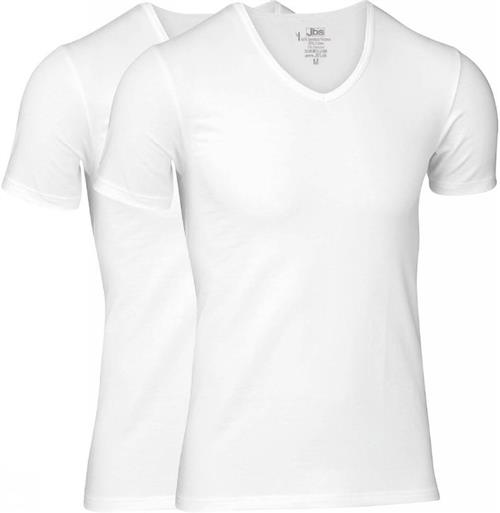 Se JBS 2-pack FSC V-neck bamboo hos Din tøjmand