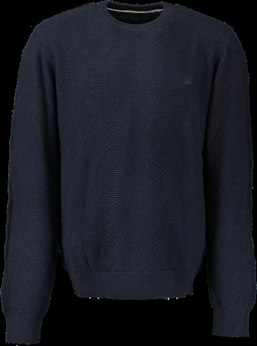 Se O-neck structure regular fit hos Din tøjmand