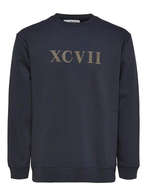 SLHRELAXCALLUM EMB CREW NECK SWEAT
