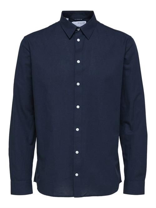 SLHSLIMNEW-LINEN SHIRT LS CLASSIC W