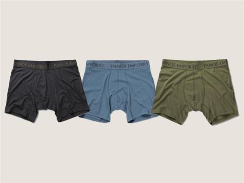 Se PANOS EMPORIO 3PK BASE BAMBOO BOXER hos Din tøjmand
