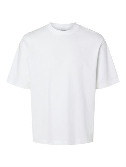 Se SLHLOOSEOSCAR SS O-NECK TEE NOOS hos Din tøjmand