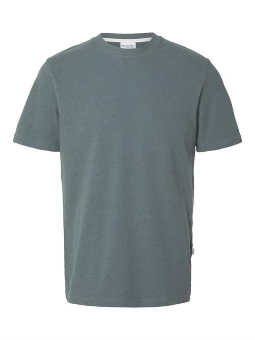 SLHTEL WAFFLE SS O-NECK TEE