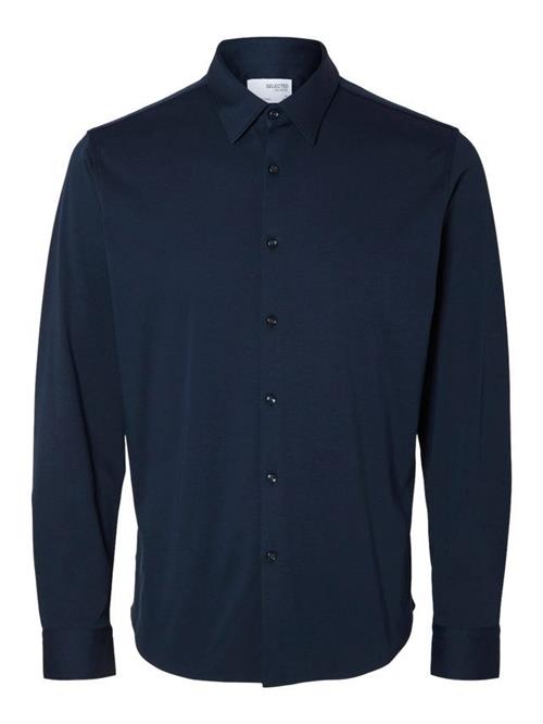 SLHSLIM-JERSEY SHIRT LS NOOS