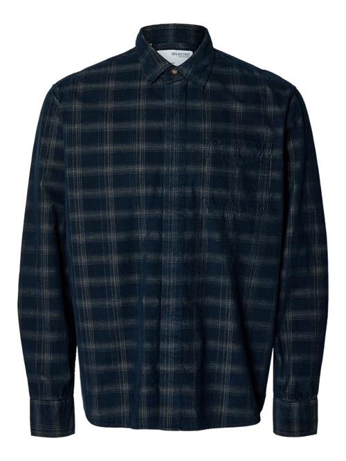 SLHRELAX-CORD CHECK SHIRT LS