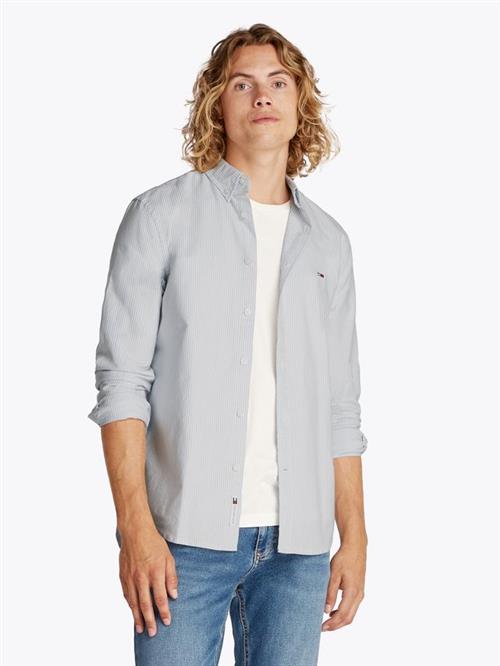 TJM SLIM STRIPE OXFORD SHIRT EXT
