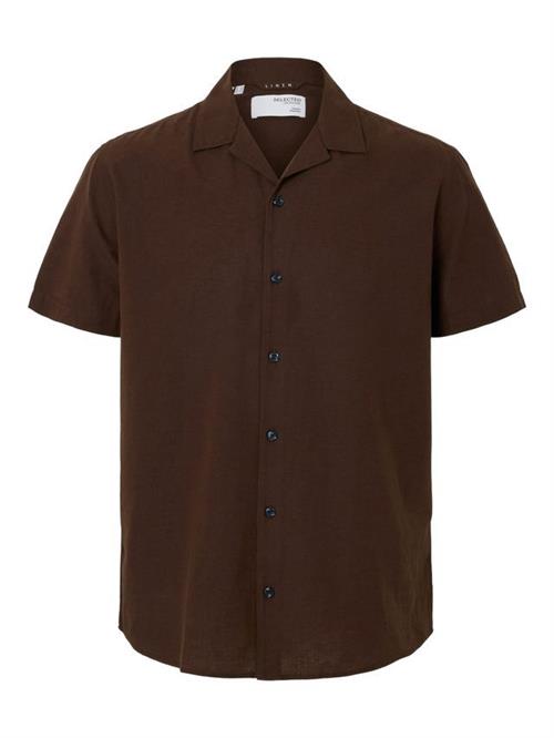 SLHREGNEW-LINEN SHIRT SS RESORT W