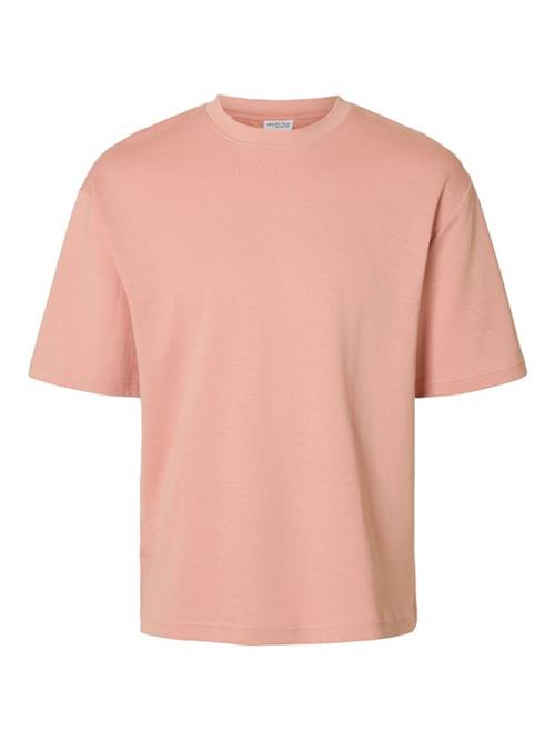 Se SLHLOOSEOSCAR SS O-NECK TEE NOOS hos Din tøjmand
