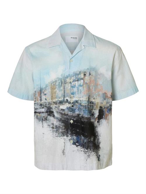 SLHRLXCARL AOP SS SHIRT
