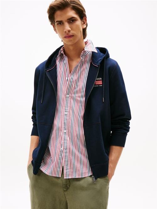 AMERICANA ZIP THROUGH HOODY