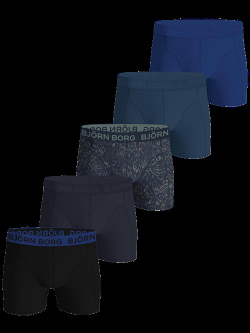 COTTON STRETCH BOXER 5p, MULTIPACK 2