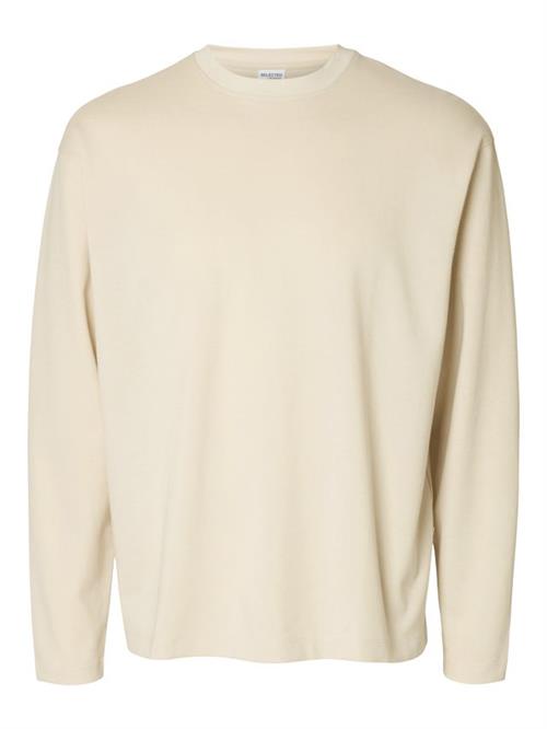 SLHLOOSEOSCAR LS O-NECK TEE NOOS