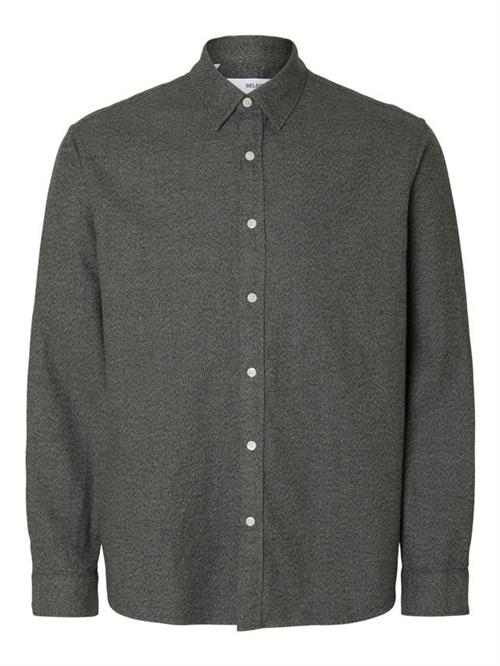 SLHREGNOAH BRUSHED TWIST SHIRT LS N