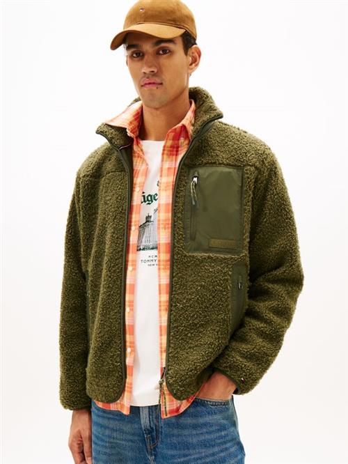 TEDDY FLEECE ZIP THROUGH