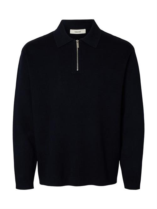 SLHTELLER FN RELAXED HALF ZIP POLO