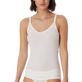 Schiesser Personal Fit Spaghetti Top Benhvid 3XL Dame