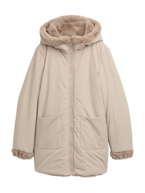 TOM TAILOR Overgangsfrakke  taupe / greige