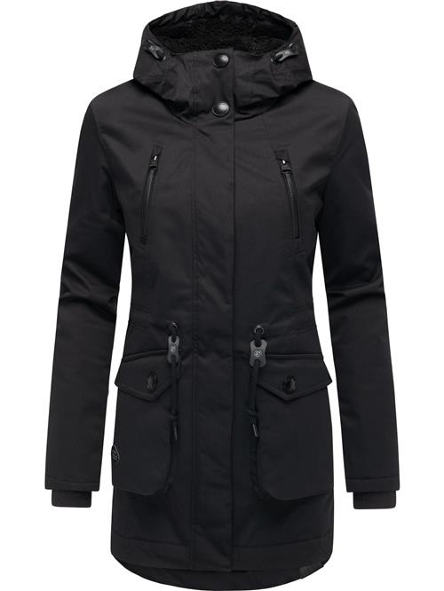 Ragwear Vinterfrakke 'Ellsa'  sort
