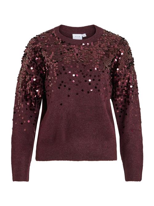 VILA Pullover 'SIQUIN'  aubergine