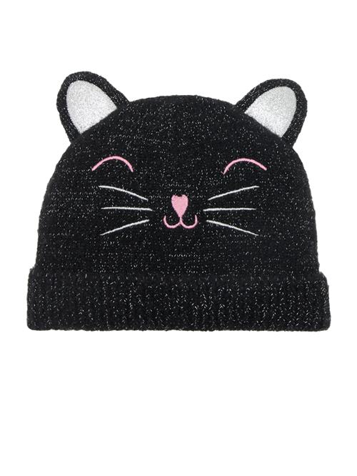 MANGO KIDS Hue 'GATO'  lyserød / sort / sølv / hvid