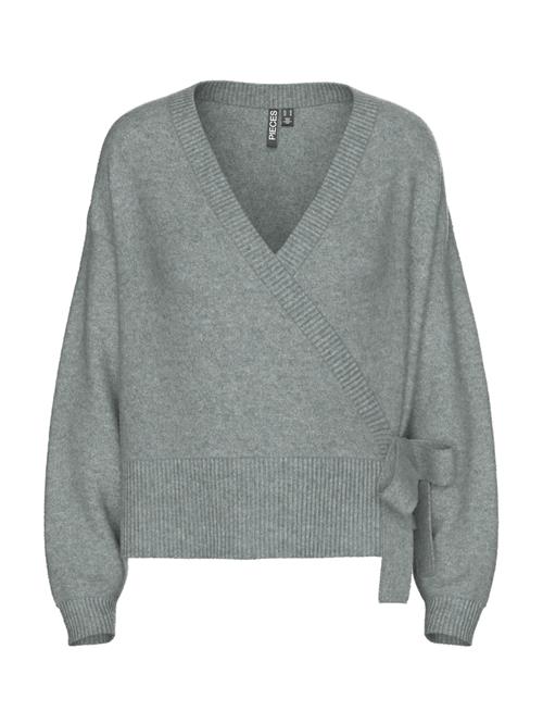 PIECES Cardigan 'PCMALOU'  grå-meleret
