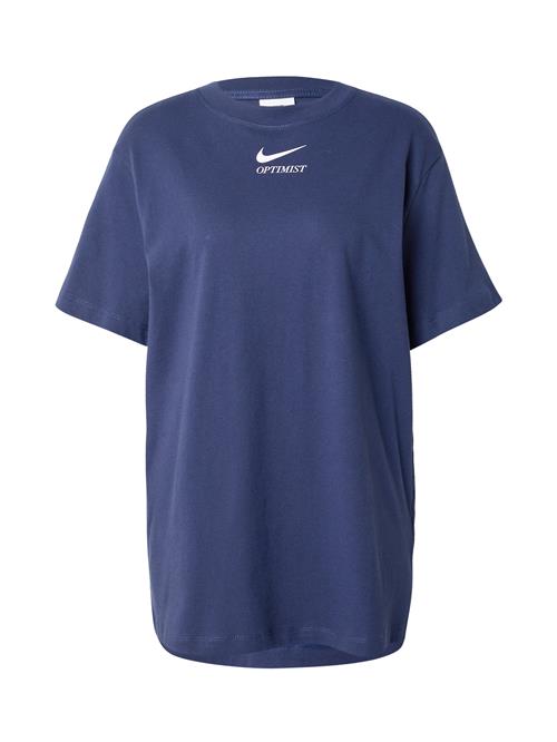 Nike Sportswear Shirts  navy / hvid
