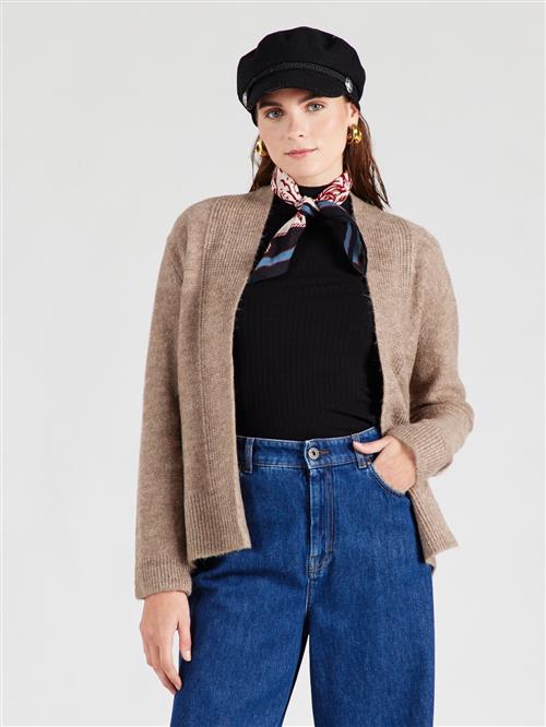 Se MORE & MORE Cardigan  taupe ved About You