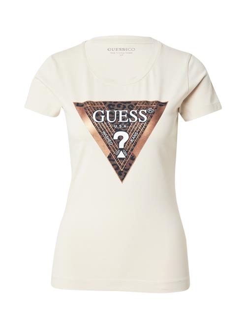 GUESS Shirts  sand / bronze / hvid