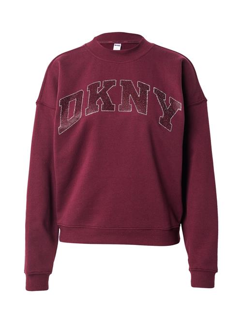 DKNY Performance Sportsweatshirt  blodrød / sølv