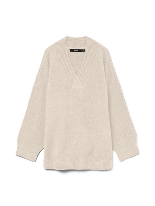 VERO MODA Pullover 'BANG'  ecru