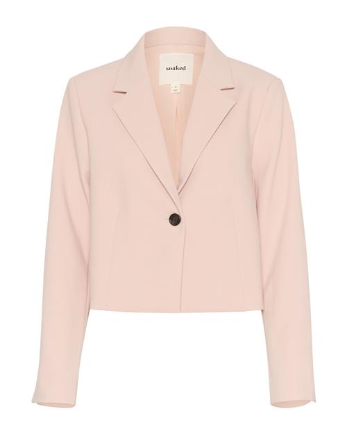 SOAKED IN LUXURY Blazer  lyserød