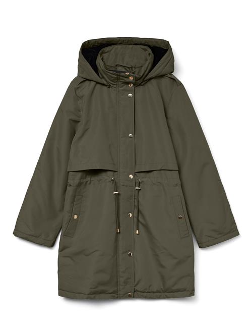 VERO MODA Vinterjakke 'GAIL'  mørkegrøn