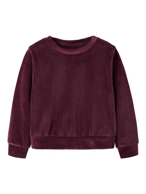 Se NAME IT Velour Bluse Veloa Burgundy hos SmartKidz