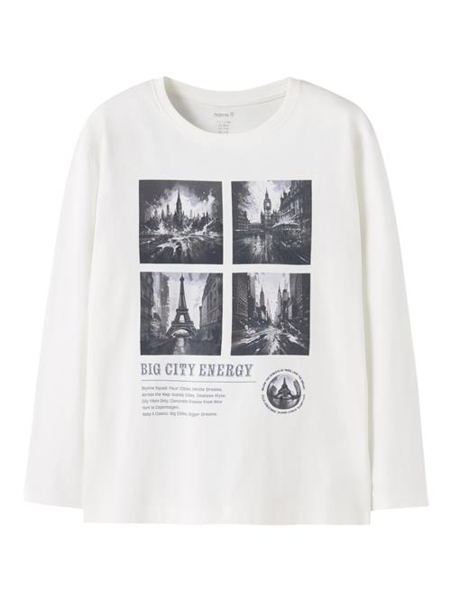 Se NAME IT Bluse Voto Cloud Dancer Paris Photo hos SmartKidz
