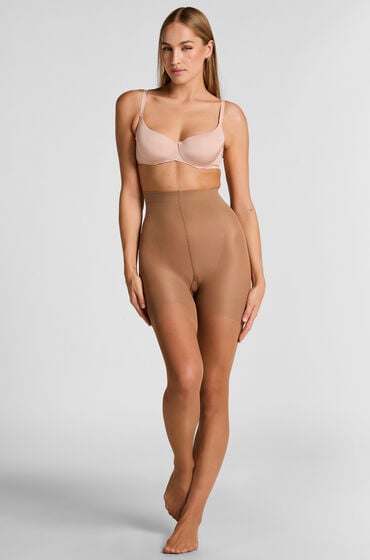 Hunkemöller Strømpebukser 15 Denier Total Lift & Shape Beige